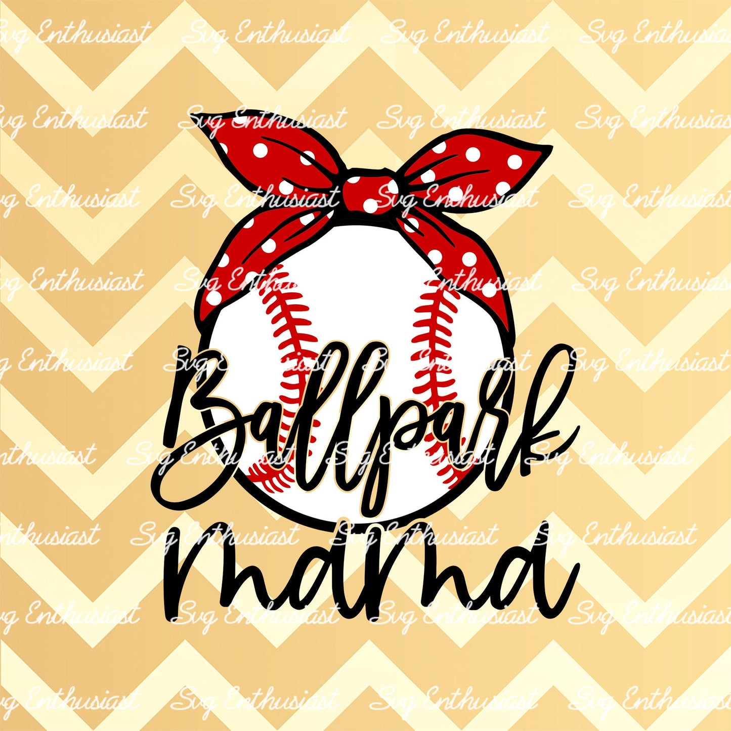 Ballpark mama PNG sublimation