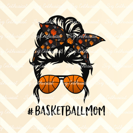 Basketball Mom PNG sublimation