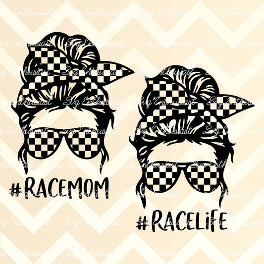 Race life - Race mom PNG sublimation