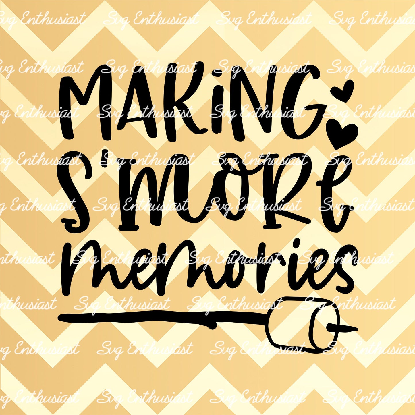 Making s'more memories SVG PNG DXF