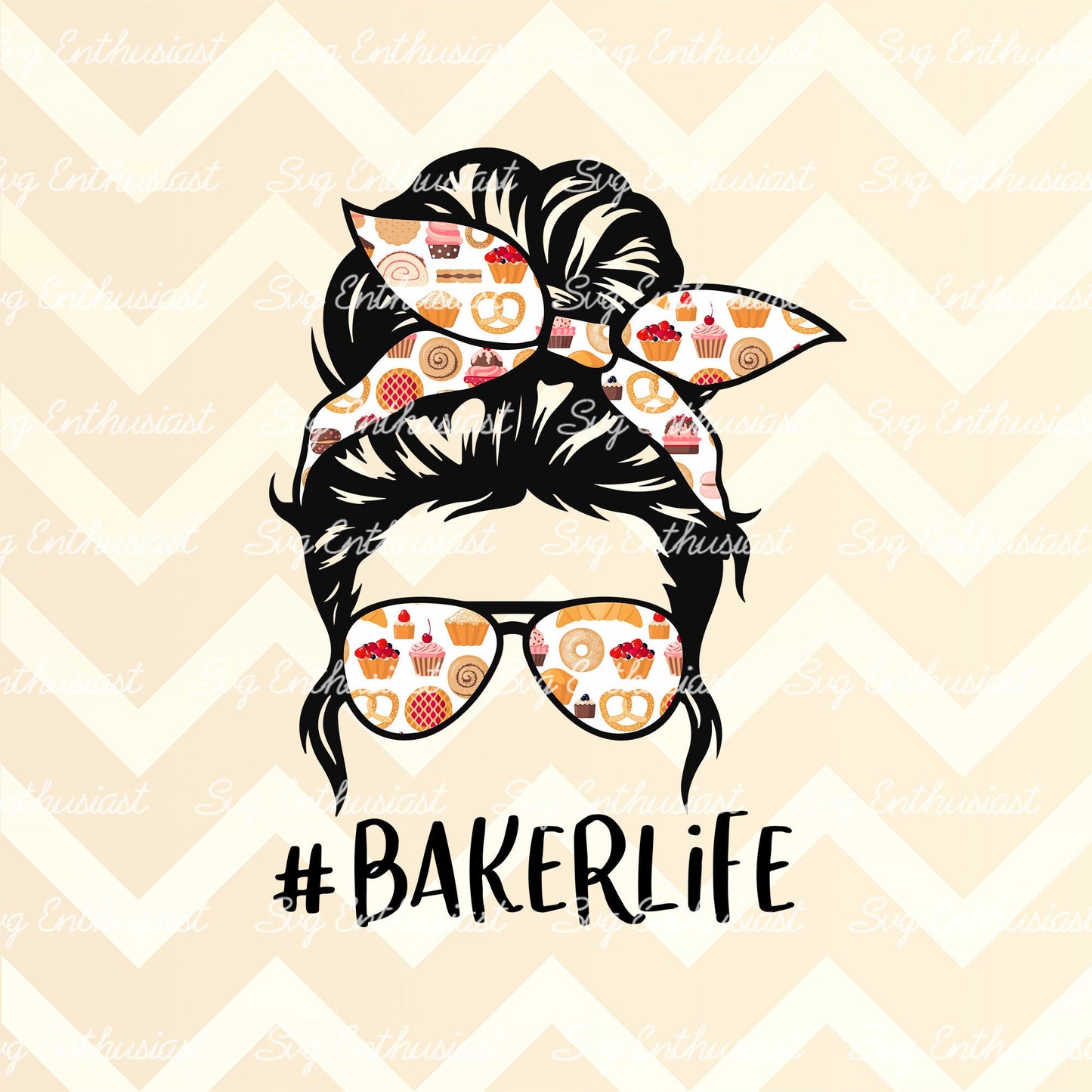 Baker life PNG sublimation