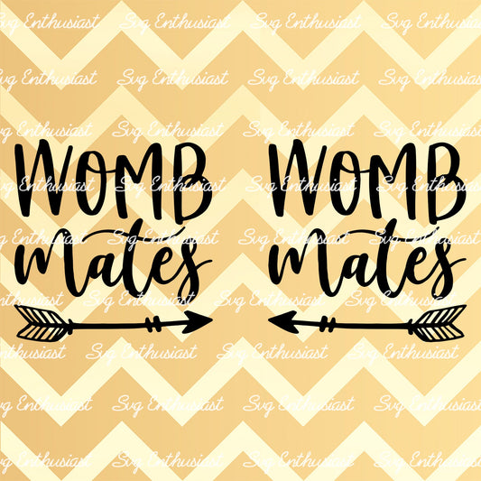 Womb mates SVG PNG DXF