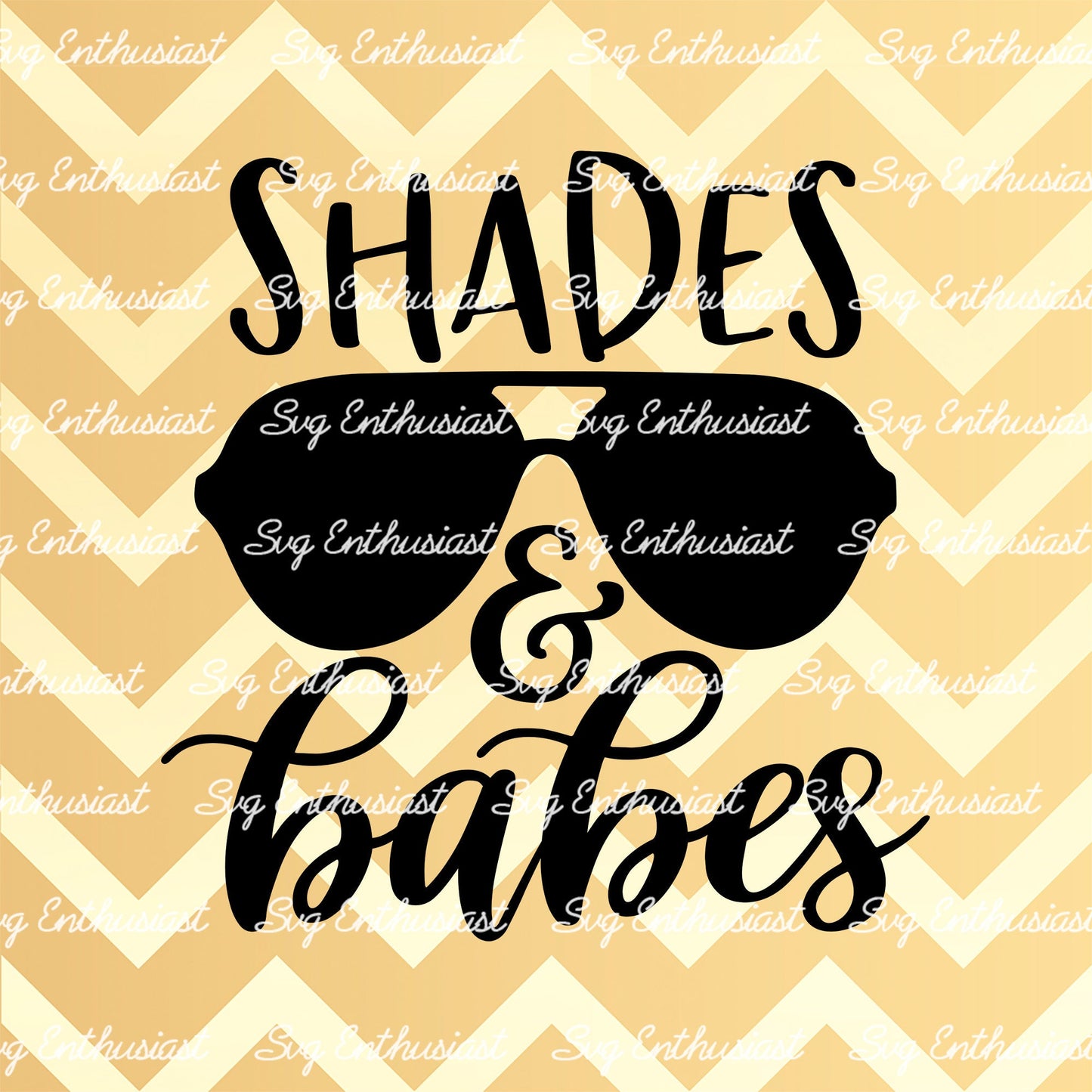 Shades and babes SVG PNG DXF