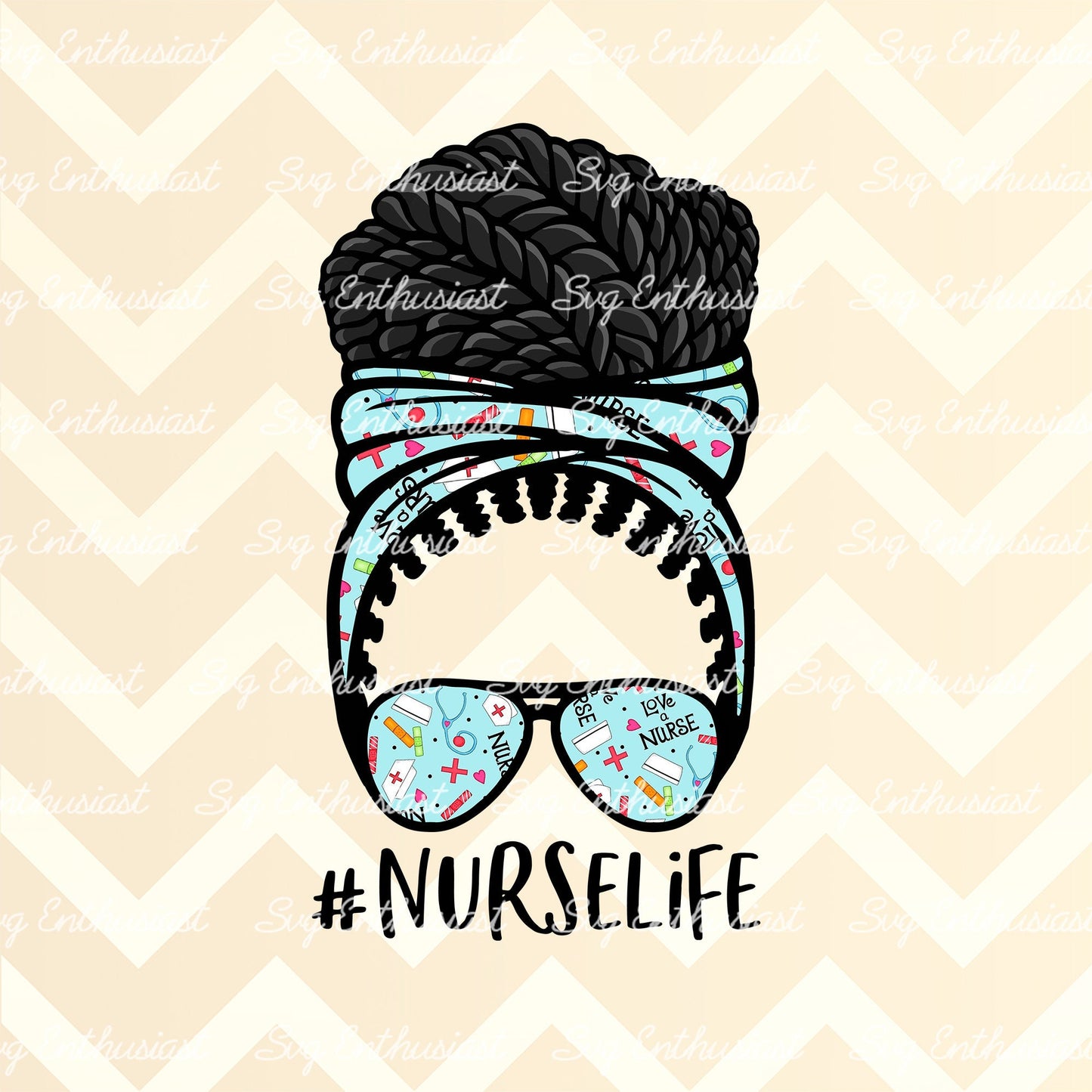 Nurse life PNG sublimation