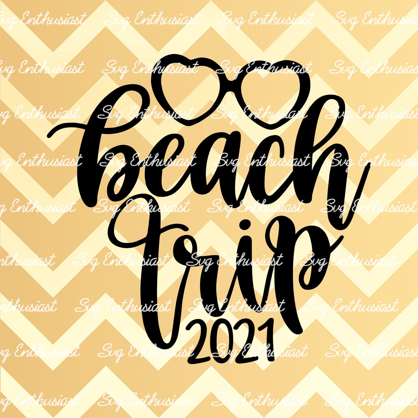 Beach Trip 2025 SVG PNG DXF