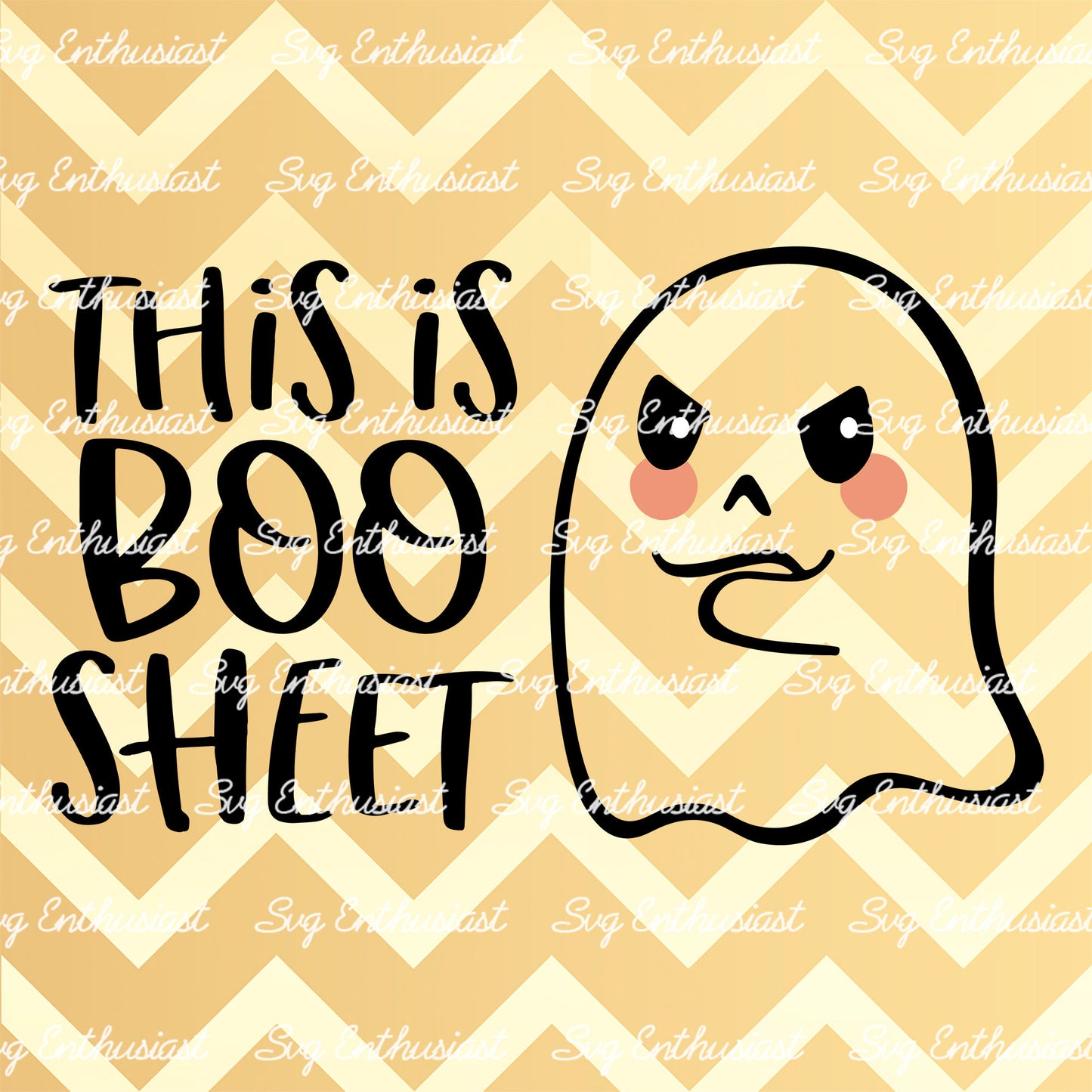 This is boo sheet SVG PNG DXF