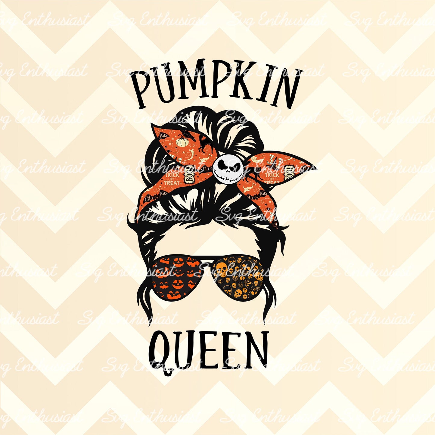 Pumpkin queen PNG sublimation