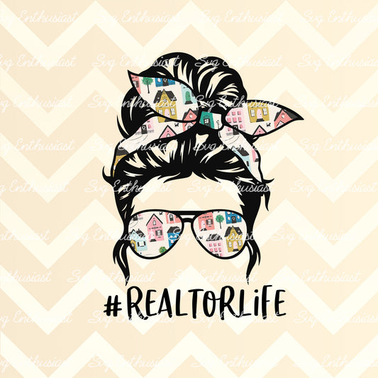 Realtor life PNG sublimation