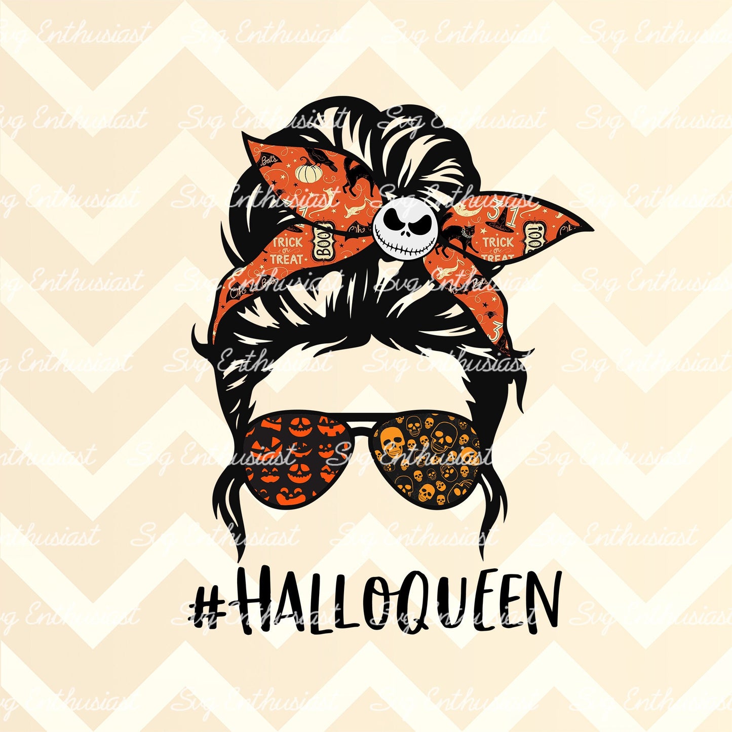 Halloqueen PNG sublimation