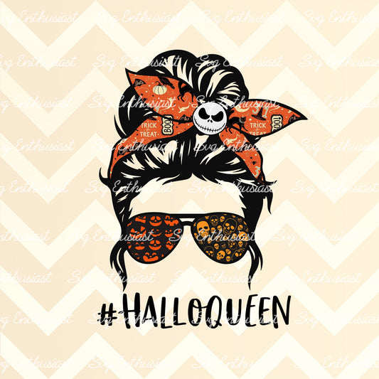 Halloqueen PNG sublimation