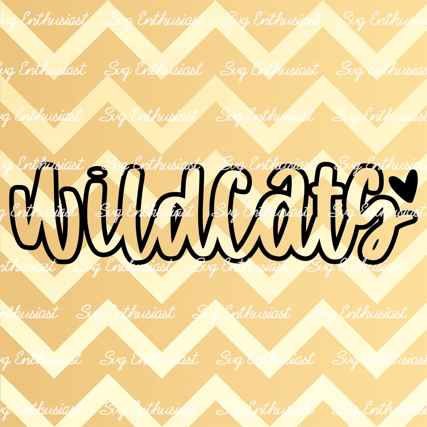 Wildcats SVG PNG DXF