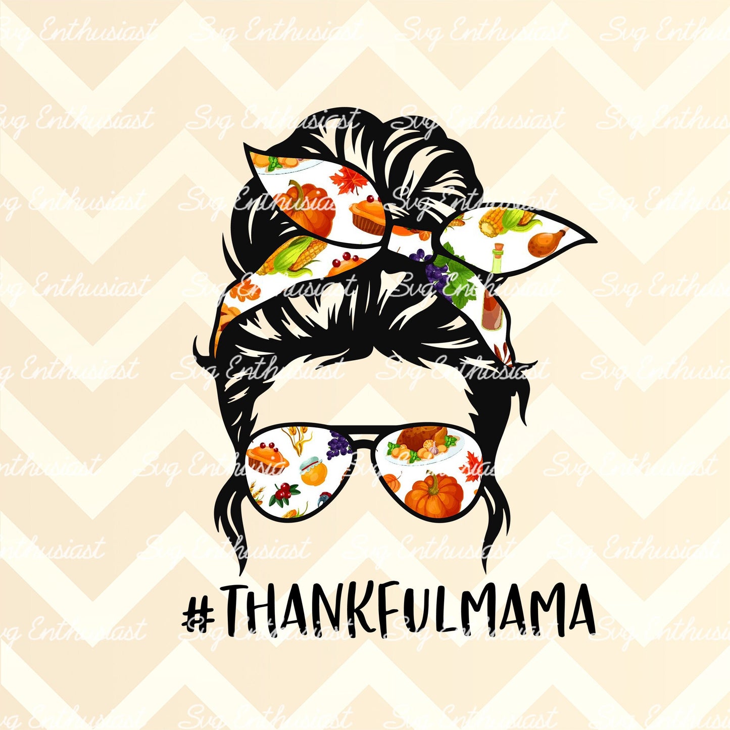 Thankful mama PNG sublimation