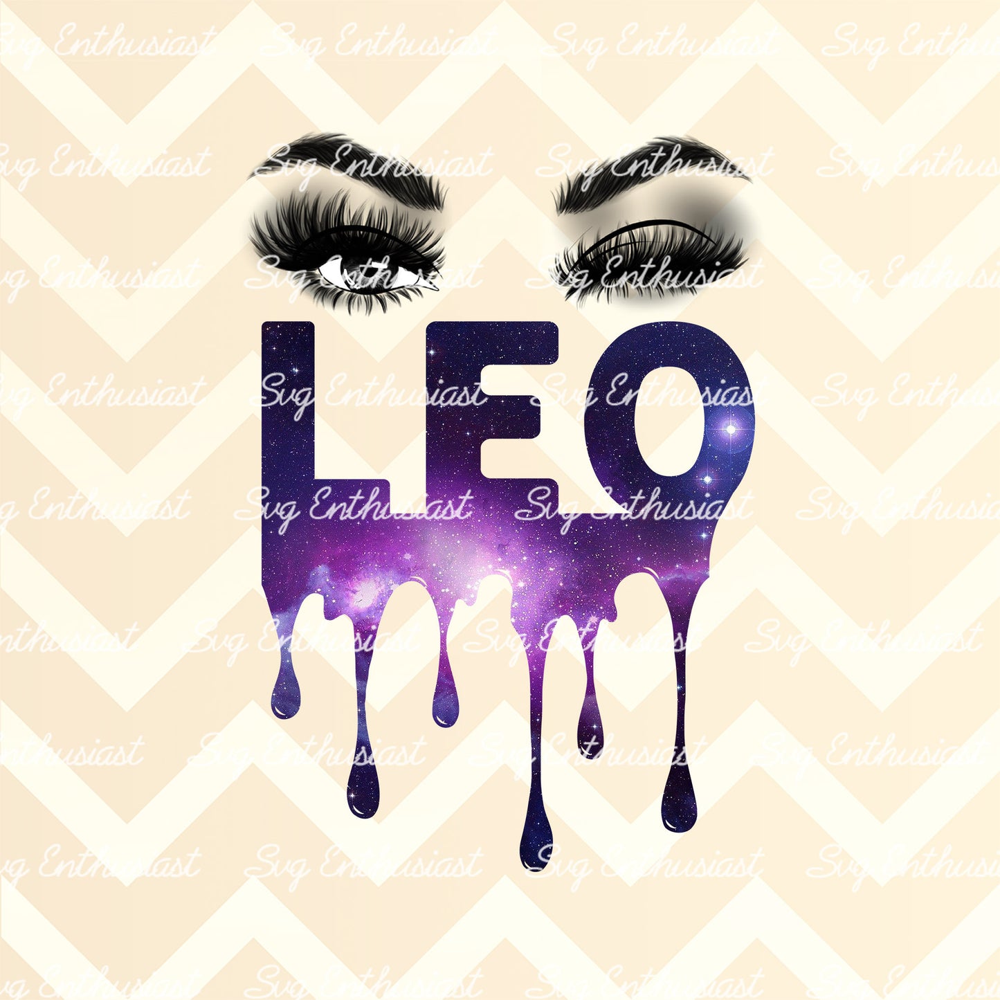 Leo drip PNG sublimation