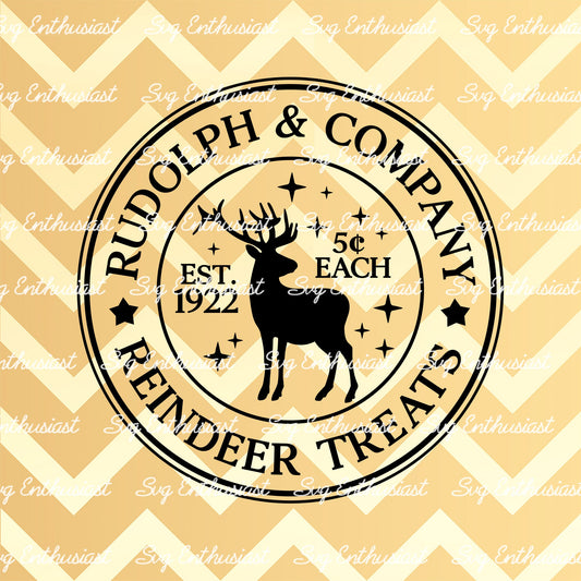 Rudolph and company SVG PNG DXF