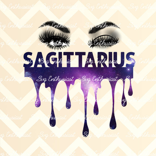 Sagittarius drip PNG sublimation