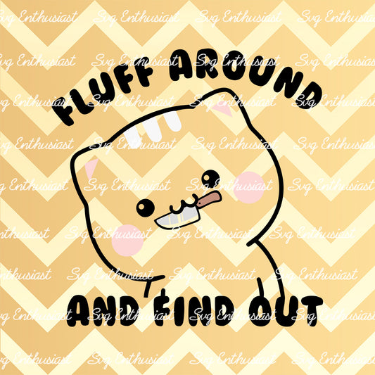 Fluff around and find out SVG PNG DXF