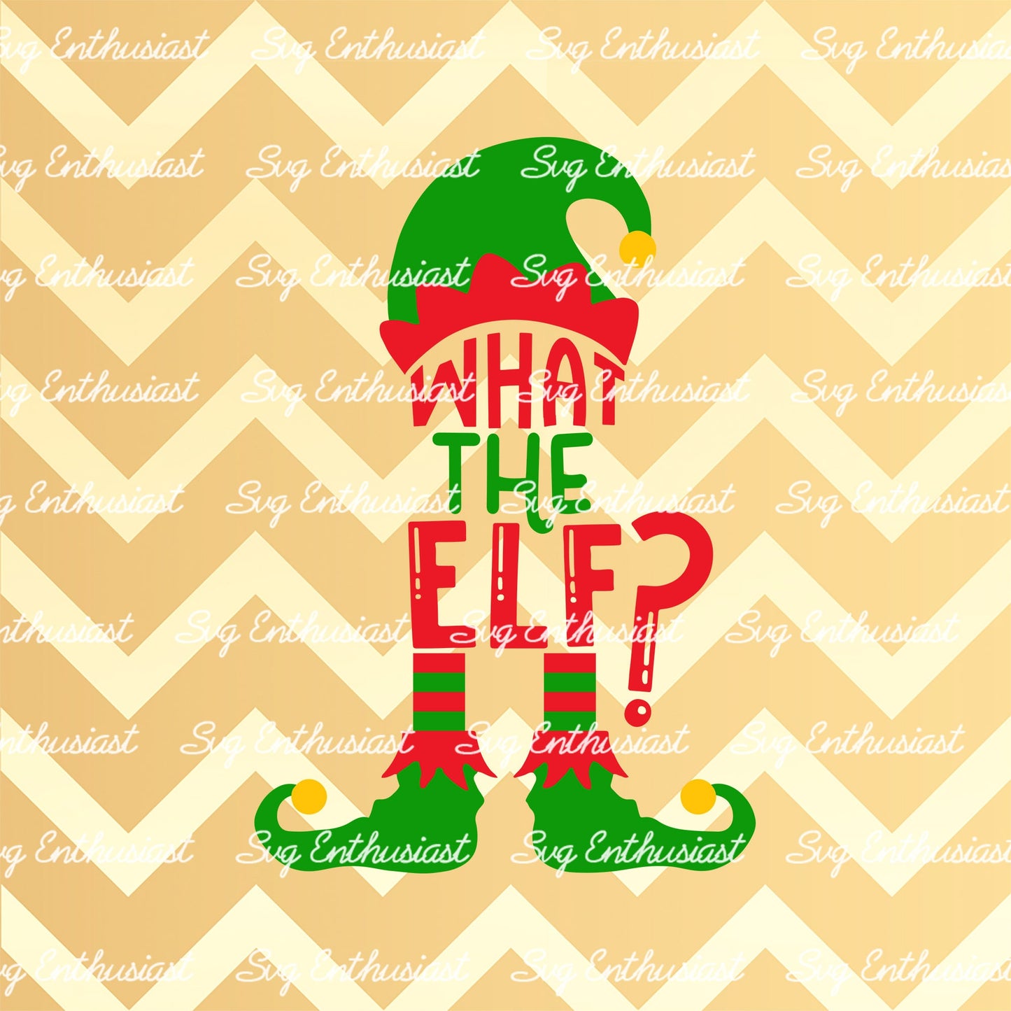 What the elf SVG PNG DXF