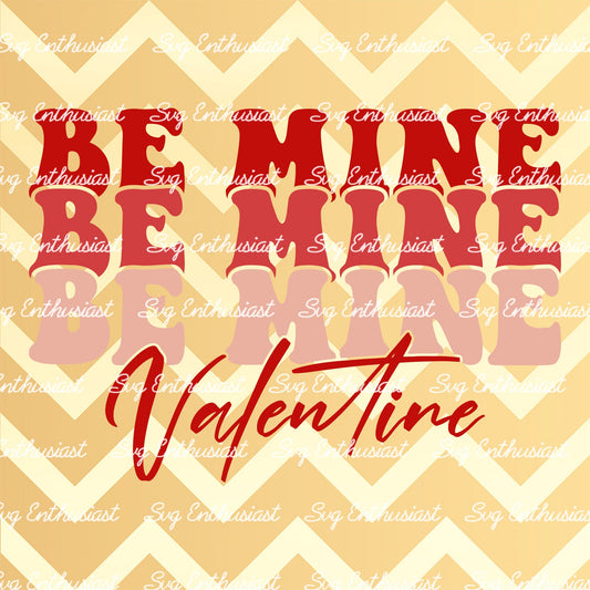 Be mine SVG PNG DXF