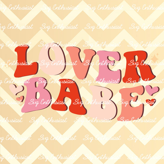 Lover babe SVG PNG DXF