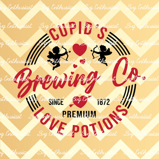 Cupid's brewing co SVG PNG DXF