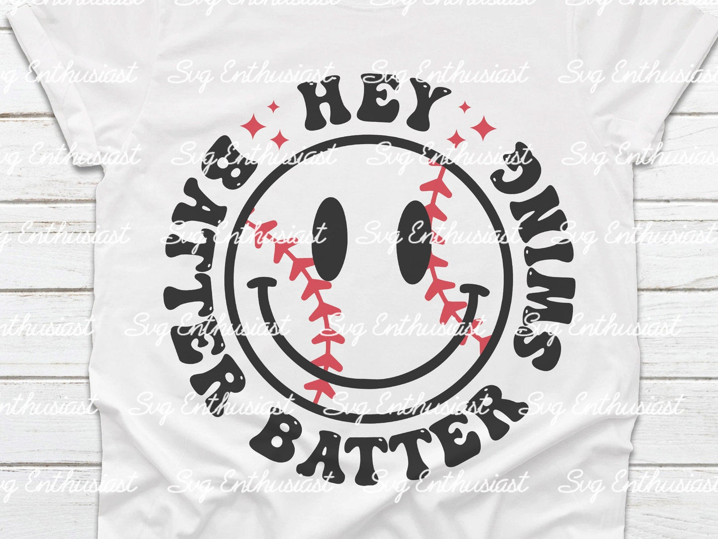 Hey batter batter swing SVG PNG DXF