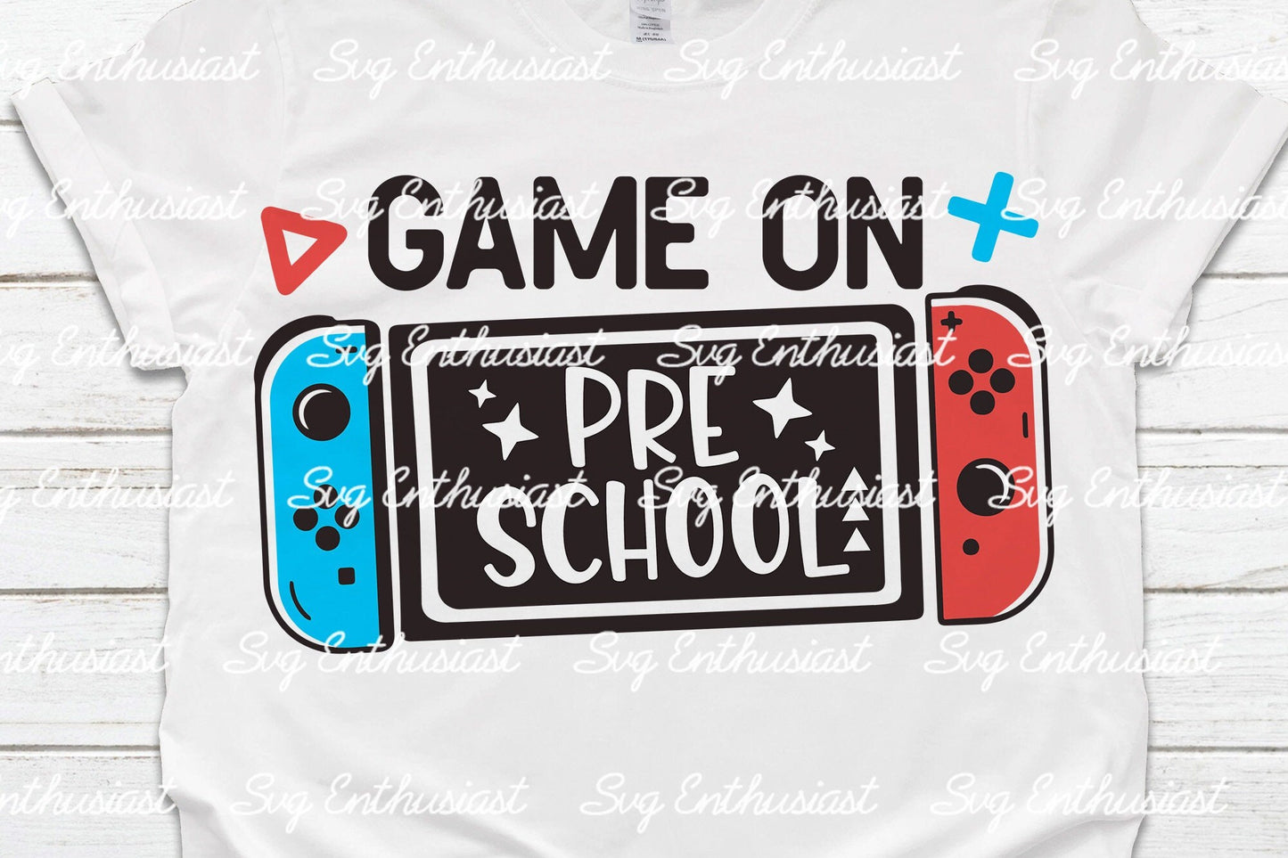 Game on Preschool SVG PNG DXF