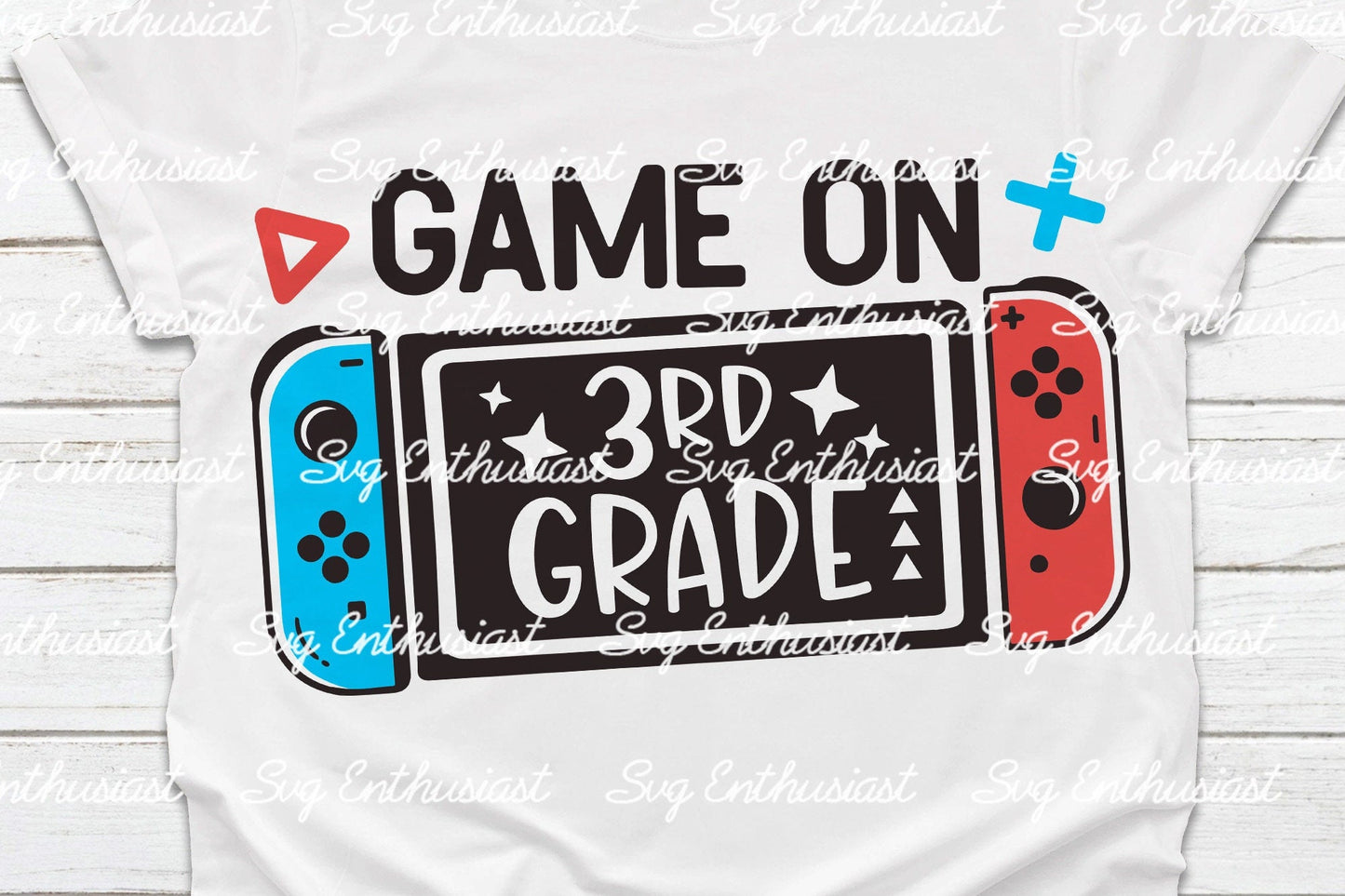 Game on 3rd Grade SVG PNG DXF