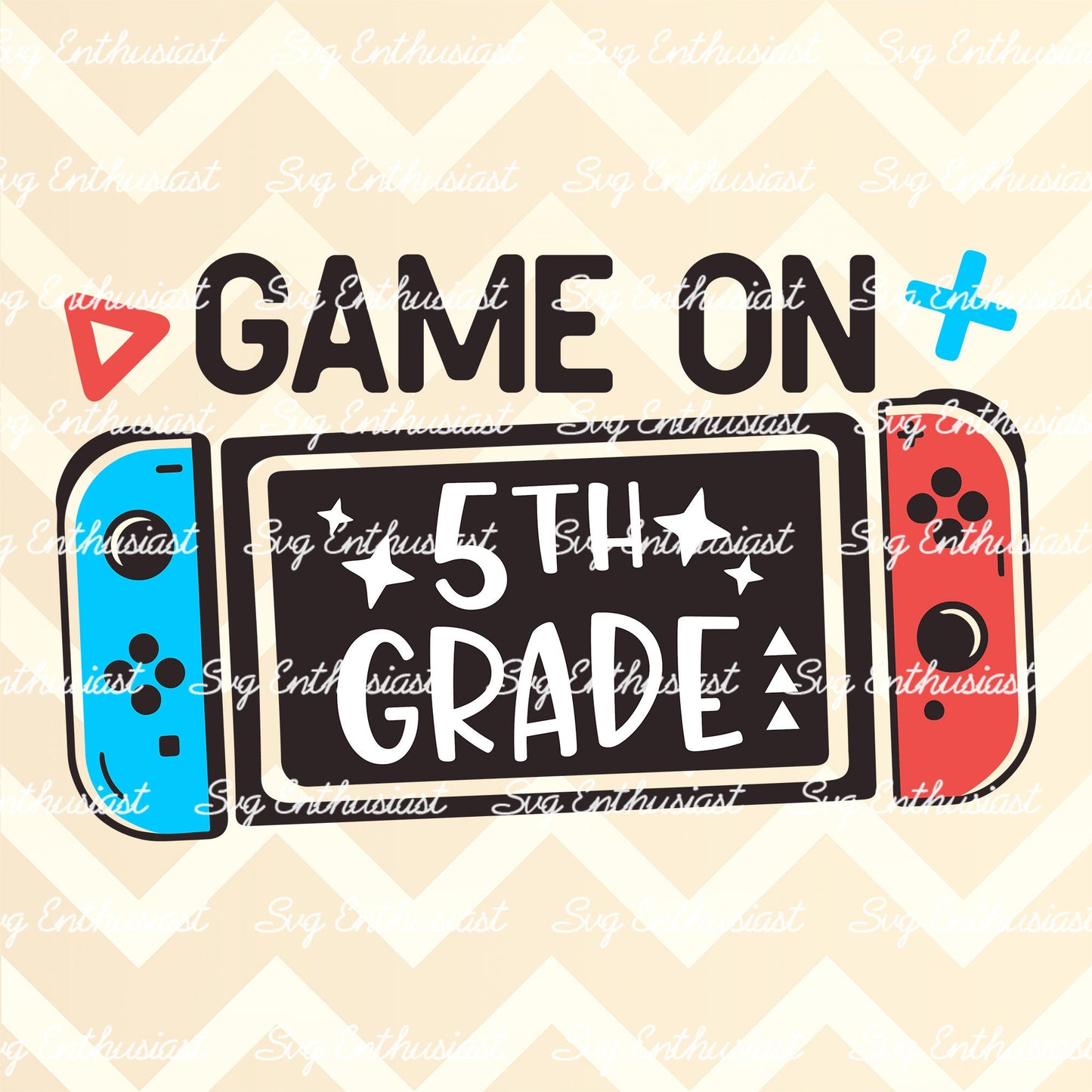 Game on 5th Grade SVG PNG DXF