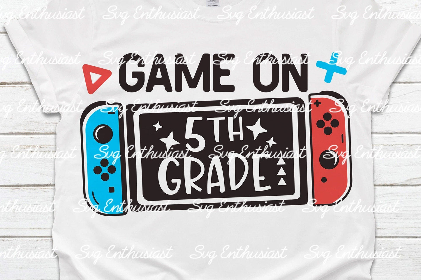 Game on 5th Grade SVG PNG DXF