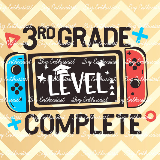 3rd Grade level complete SVG PNG DXF