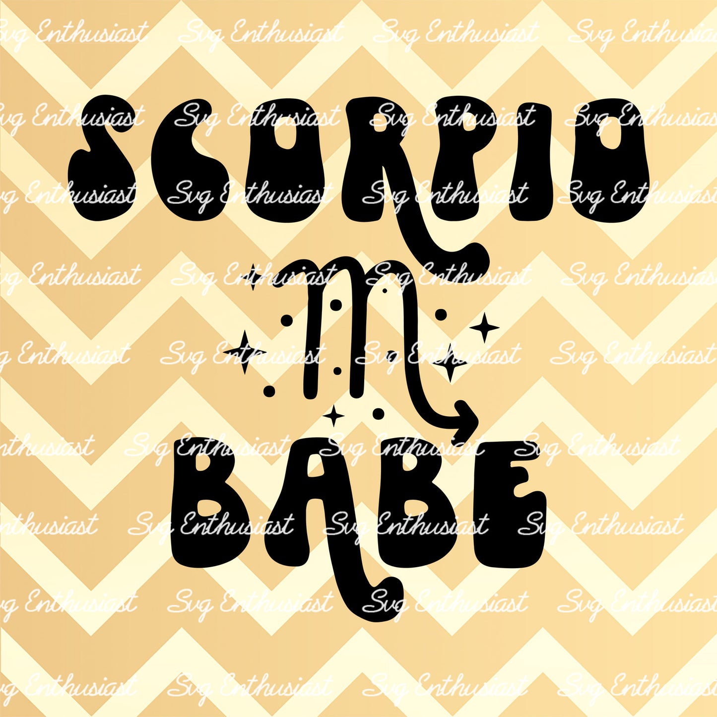 Scorpio babe SVG PNG DXF