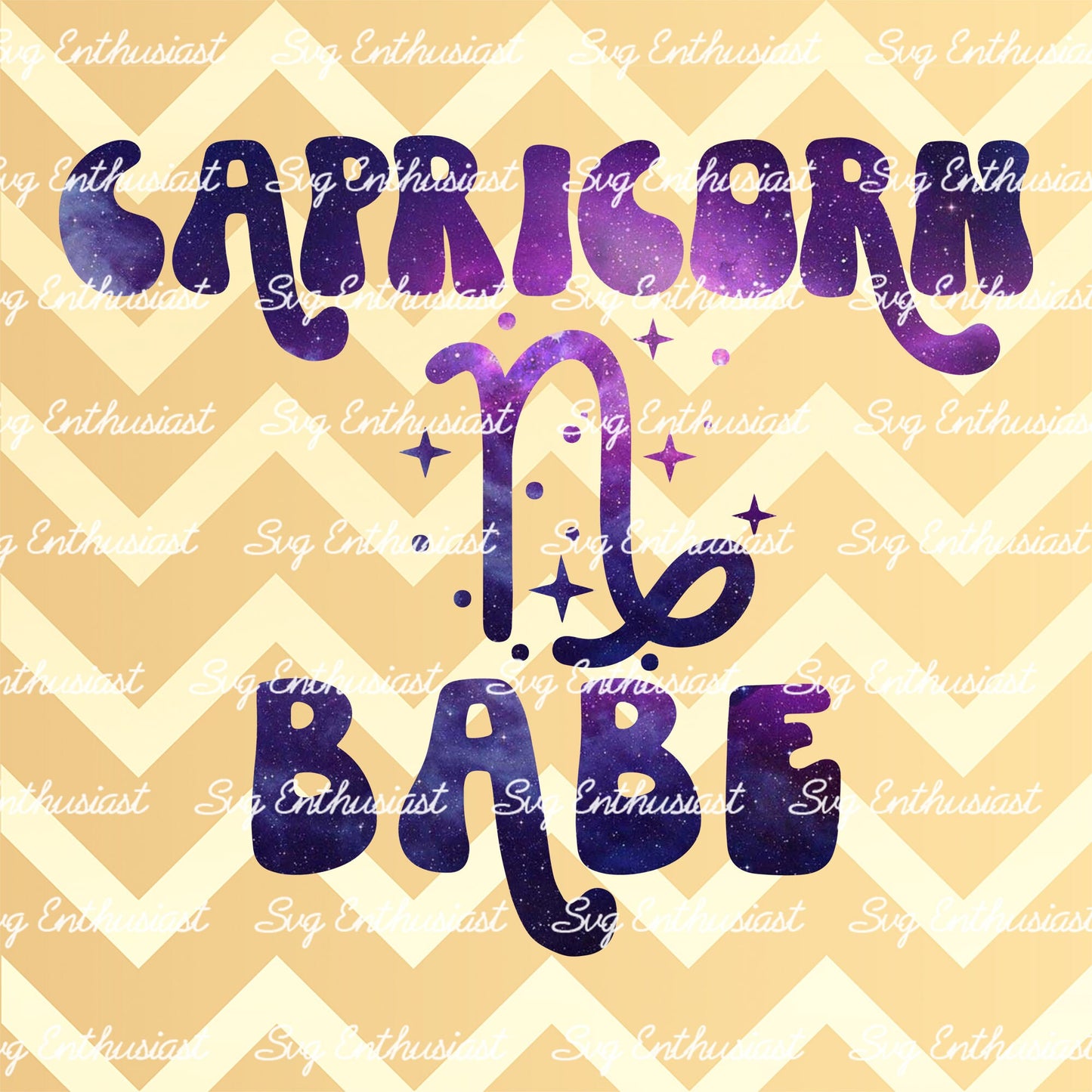 Capricorn babe SVG PNG DXF