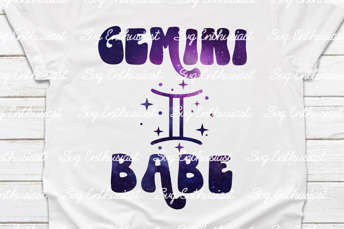 Gemini babe SVG PNG DXF