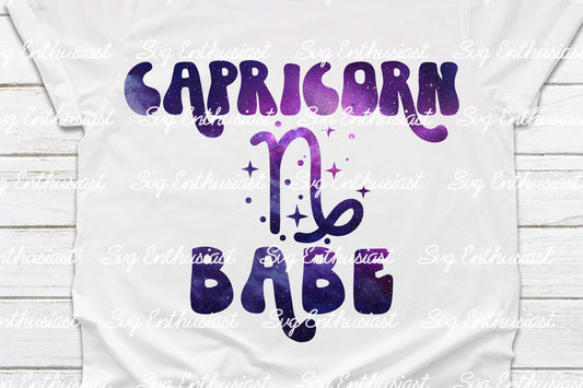 Capricorn babe SVG PNG DXF