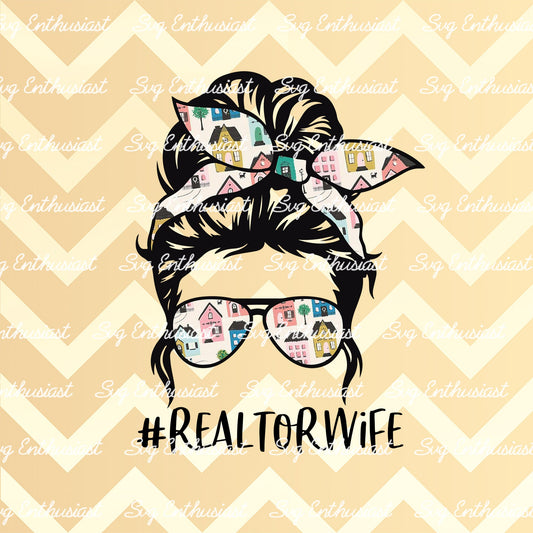 Realtor wife PNG sublimation