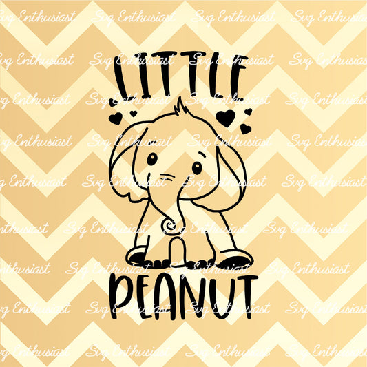 Little peanut SVG PNG DXF