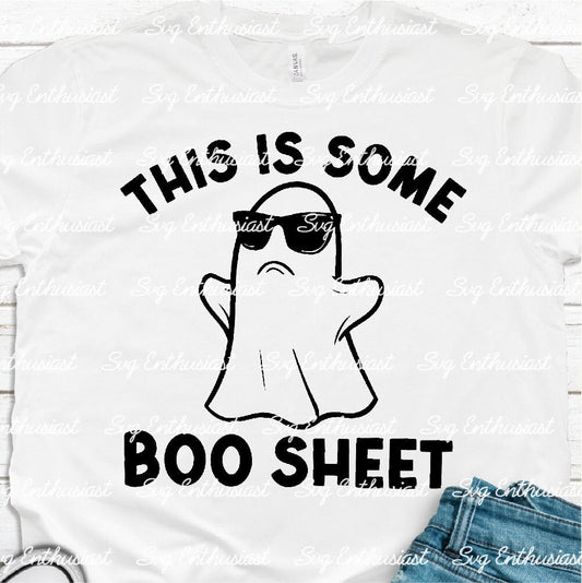 This is some boo sheet SVG PNG DXF