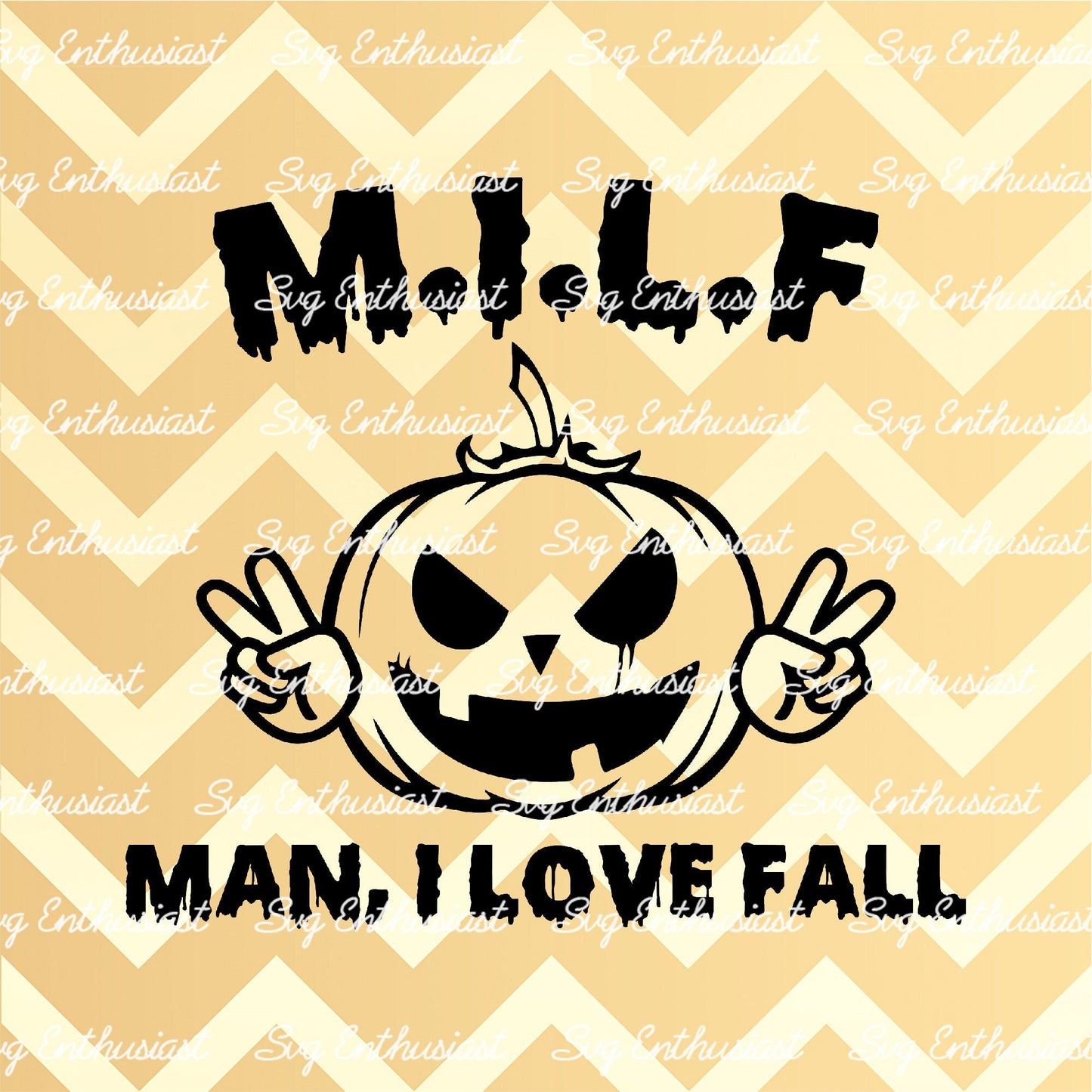 MILF Man I love fall SVG PNG DXF