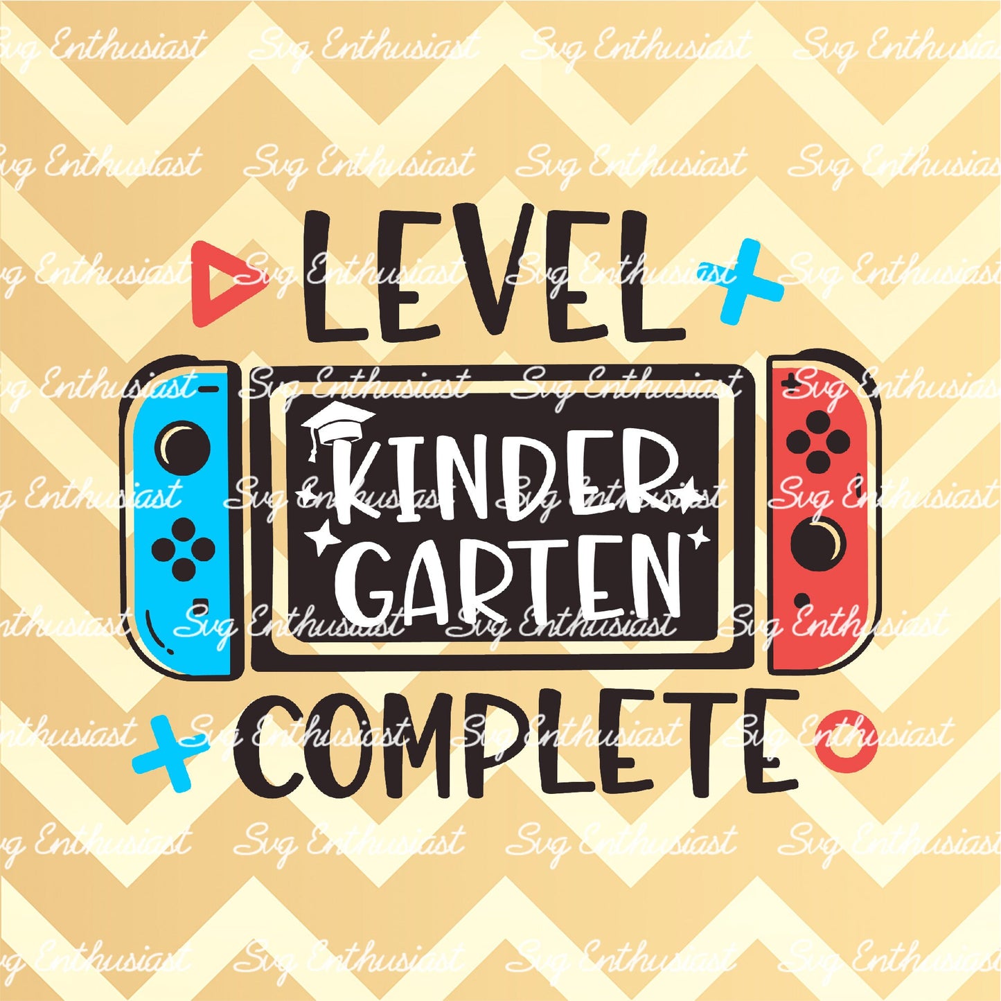 Kindergarten level complete SVG PNG DXF