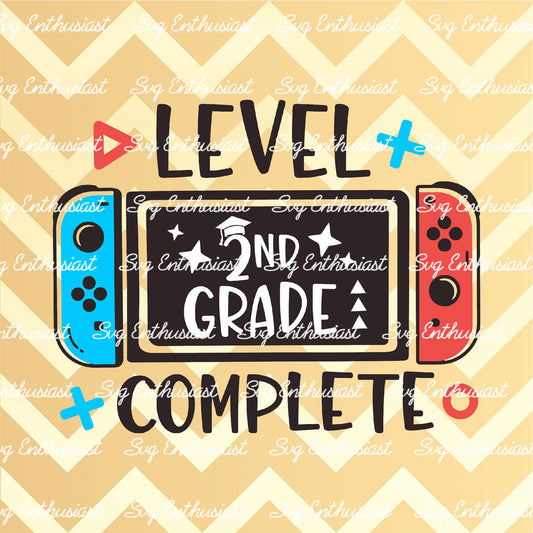 2nd grade level complete SVG PNG DXF