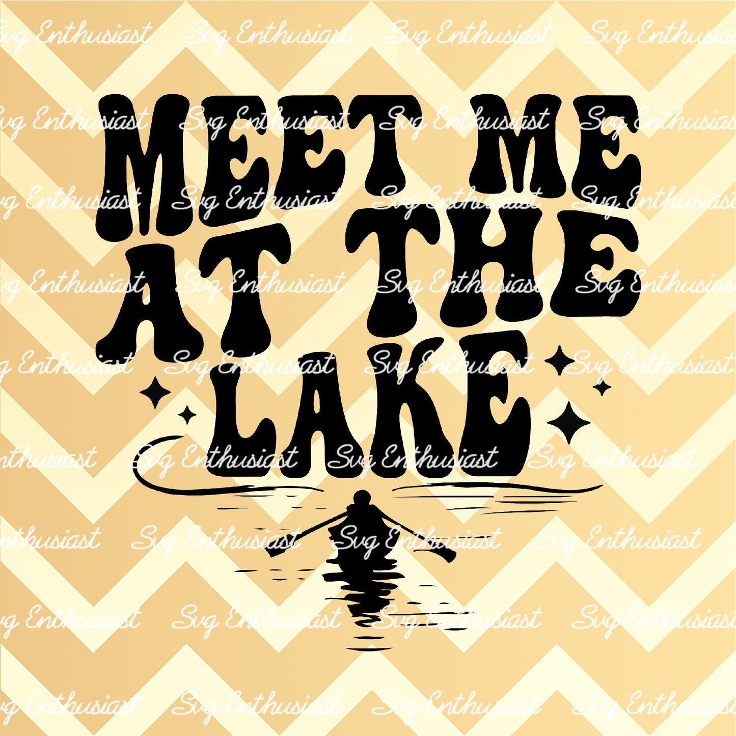 Meet me at the lake SVG PNG DXF