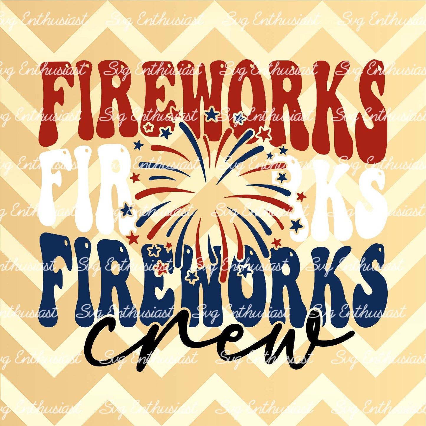 Fireworks crew SVG PNG DXF