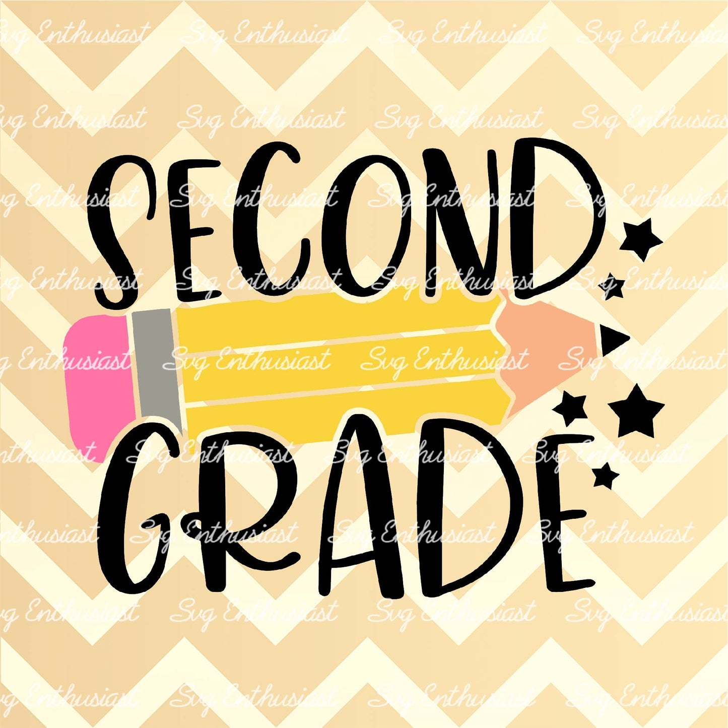 Second Grade SVG PNG DXF