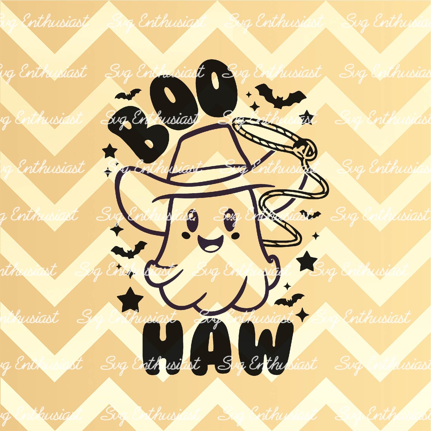 Boo haw SVG PNG DXF