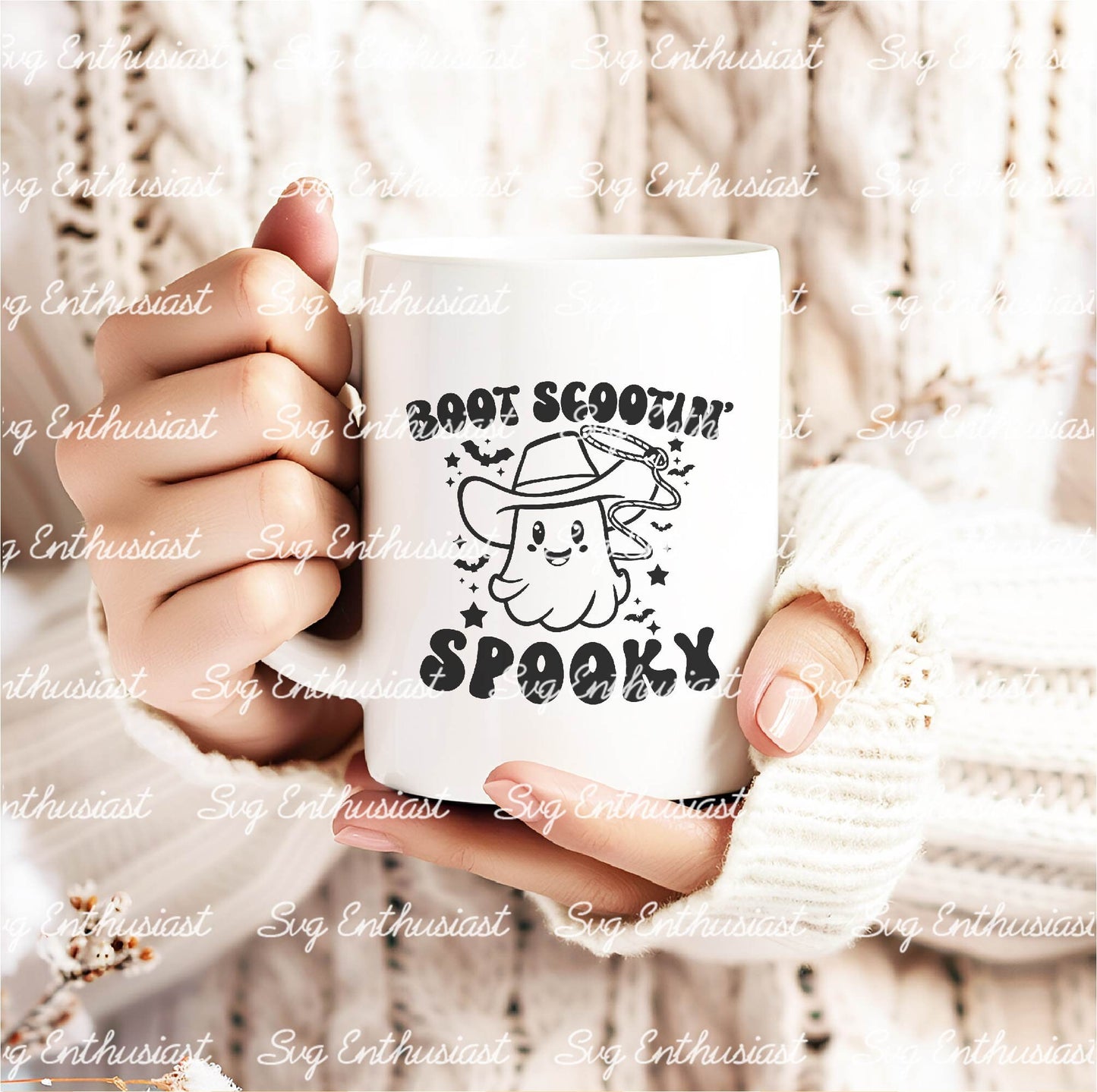 Boot scootin' spooky SVG PNG DXF