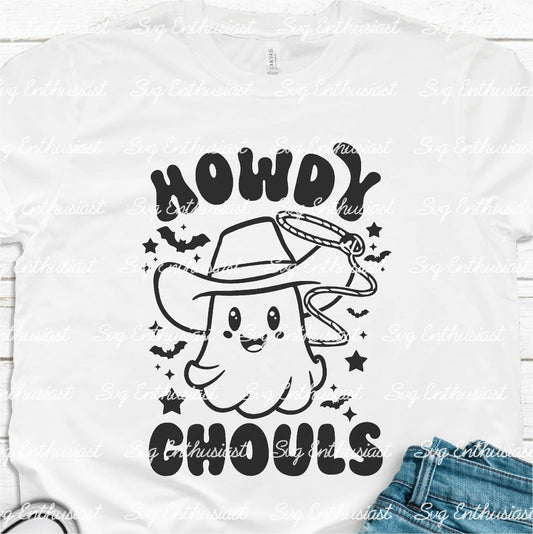 Howdy ghouls SVG PNG DXF