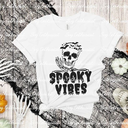 Spooky vibes SVG PNG DXF