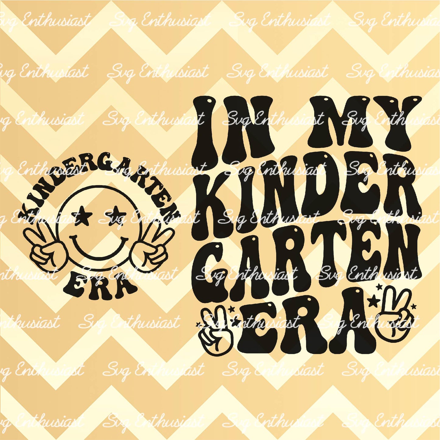 In my Kindergarten era SVG PNG DXF