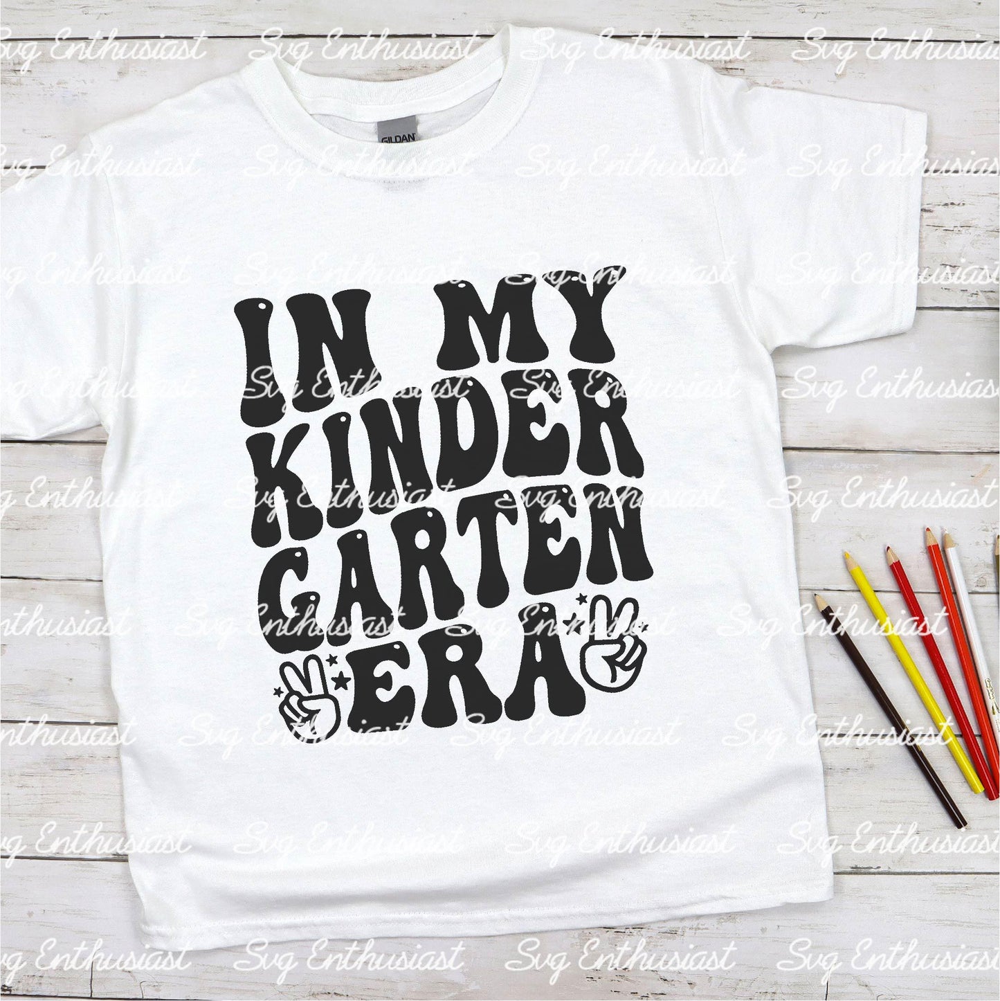 In my Kindergarten era SVG PNG DXF