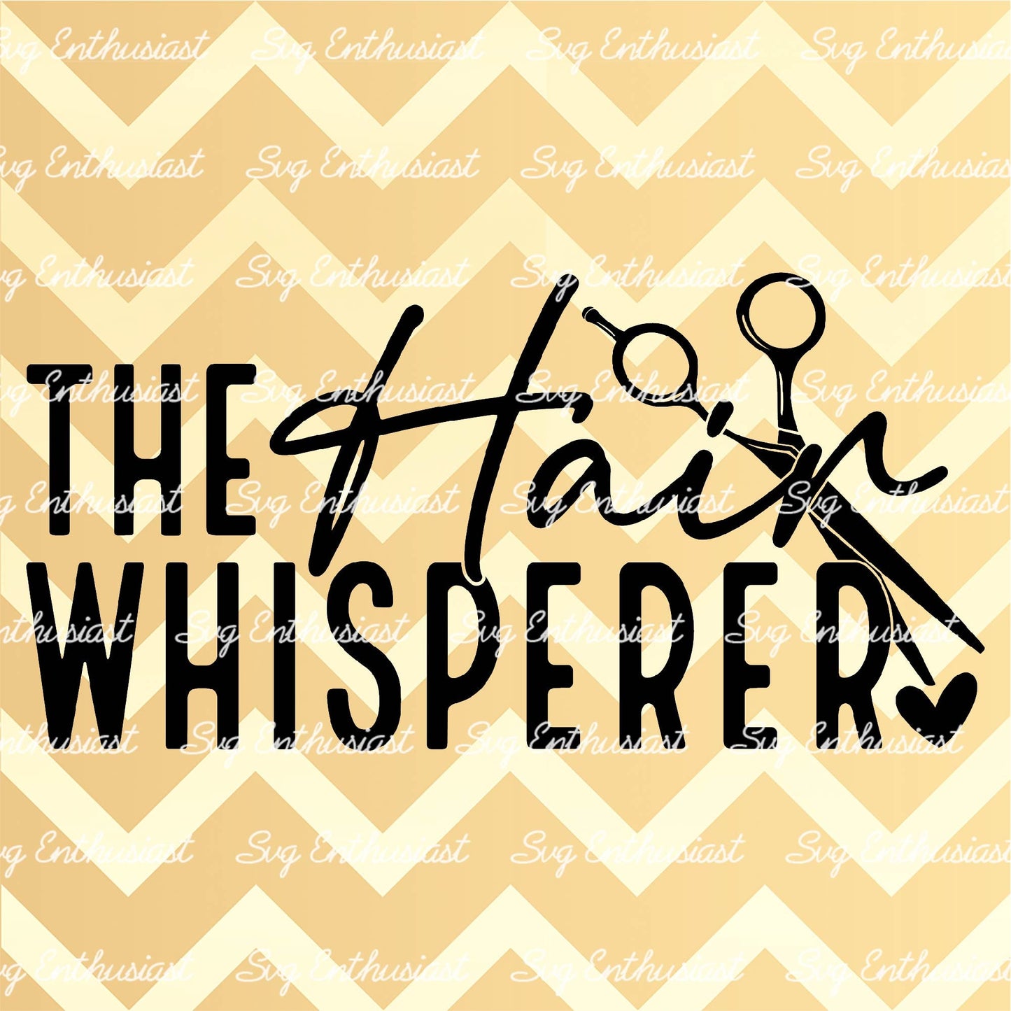 The hair whisperer SVG PNG DXF